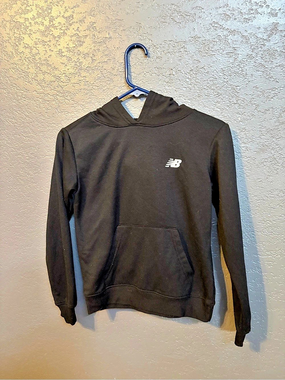 New Balance Sport Essentials Fleece Logo Hoodie Black